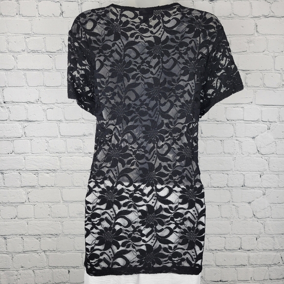 Torrid Size 0 Black Lace Blouse - Picture 2 of 7